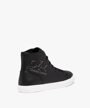 Baskets homme mid-cut unies à lacets – Christian Lacroix vue4 - CHRIST. LACROIX - GEMO