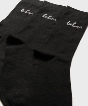 Chaussettes unies homme (lot de 3) - Lee Copper vue2 - LEE COOPER - GEMO