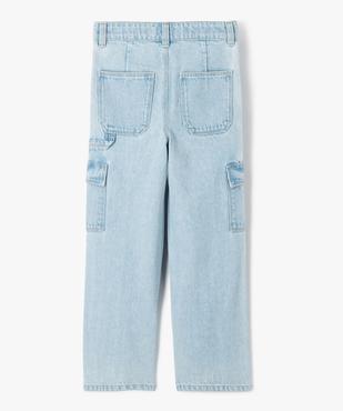 Jean Cargo Straight avec taille ajustable fille  vue15 - GEMO (ENFANT) - GEMO