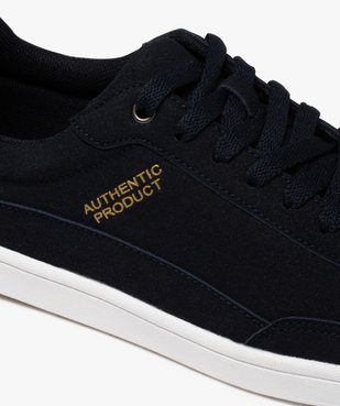 Tennis homme suédées à lacets style skateshoes vue6 - GEMO (SPORTSWR) - GEMO