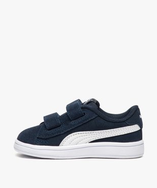 Basket bébé dessus cuir suédé à scratchs - Puma vue3 - PUMA - GEMO