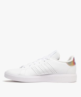 Baskets retro tennis unies à lacets femme – Adidas vue6 - ADIDAS - GEMO