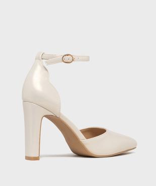 Escarpins irisés à talon haut et bout pointu femme - Valentina Baldano vue4 - VALENTINA BALDA - GEMO