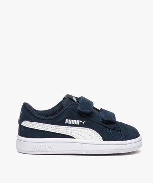 Basket bébé dessus cuir suédé à scratchs - Puma vue1 - PUMA - GEMO