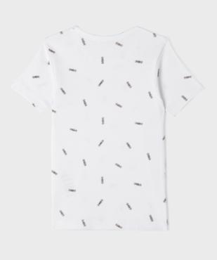 Tee-shirts manches courtes en coton garçon (lot de 2) vue3 - GEMO 4G GARCON - GEMO