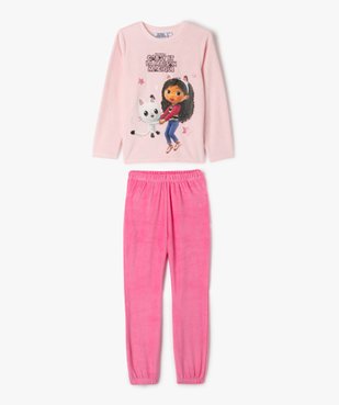 Pyjama en velours 2 pièces imprimé fille - Gabby et la maison magique vue1 - GABBY - GEMO