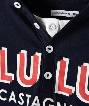 Tee-shirt bébé garçon à capuche – Lulu Castagnette vue2 - LULUCASTAGNETTE - Nikesneakers