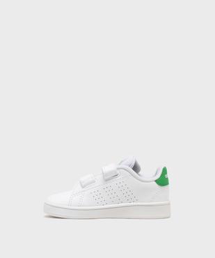 Baskets basses à scratch modèle Advantage bébé garçon - Adidas vue3 - ADIDAS - GEMO