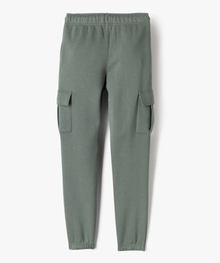 Pantalon de jogging coupe cargo garçon vue3 - GEMO (JUNIOR) - GEMO