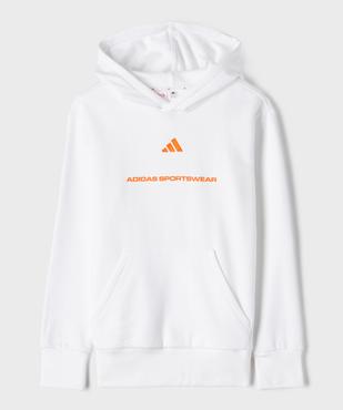 Sweat à capuche en molleton avec logo garçon - Adidas vue1 - ADIDAS - GEMO