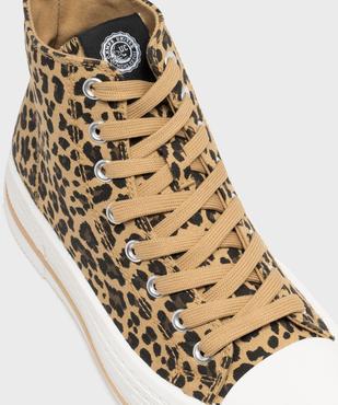 Baskets montantes en toile femme - Camps United vue6 - CAMPS - GEMO