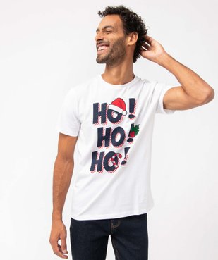 Tee-shirt homme avec message spécial Noël vue1 - GEMO (HOMME) - GEMO