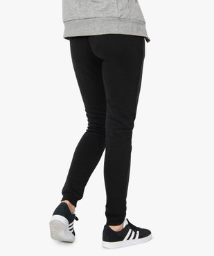 Pantalon de jogging femme en jersey molletonné vue3 - GEMO(FEMME PAP) - GEMO