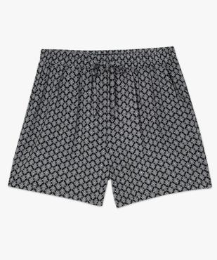 Short imprimé en maille fluide avec taille élastiquée femme vue4 - GEMO(FEMME PAP) - GEMO