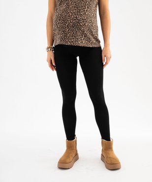 Legging de grossesse long uni vue4 - GEMO 4G MATERN - GEMO