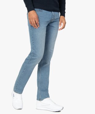 Jean homme coupe straight vue1 - GEMO (HOMME) - GEMO