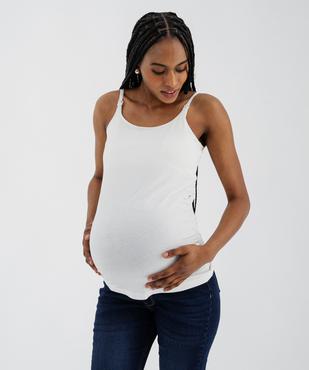 Débardeur à bretelles spécial allaitement (lot de 2) vue1 - GEMO 4G MATERN - GEMO