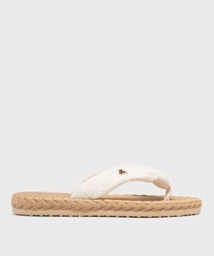Tongs en toile femme - LuluCastagnette vue1 - LULUCASTAGNETTE - GEMO