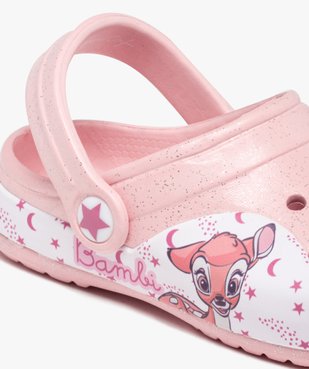Sabots souples fille pailletés imprimés Bambi - Disney vue6 - DISNEY - GEMO