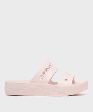 Mules de piscine femme à double brides et semelle plateforme - Crocs vue1 - CROCS - GEMO