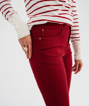 Pantalon coupe Regular taille normale femme vue2 - GEMO 4G FEMME - GEMO