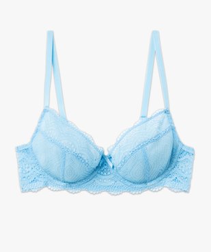 Soutien-gorge à armatures forme corbeille en dentelle vue4 - GEMO(HOMWR FEM) - GEMO