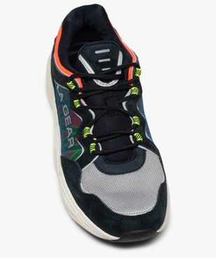 Baskets homme running détails fluo – LA Gear vue5 - L.A. GEAR - GEMO