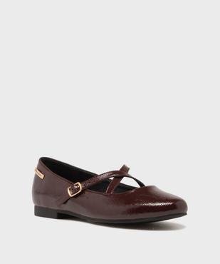 Babies vernies à brides croisées femme - LuluCastagnette vue3 - LULUCASTAGNETTE - GEMO