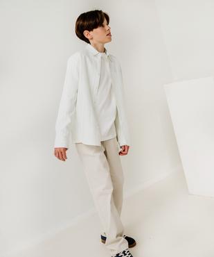 Pantalon Regular avec ceinture ajustable garçon vue1 - GEMO (JUNIOR) - GEMO