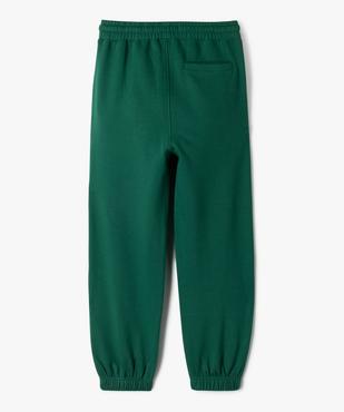 Pantalon de jogging intérieur molletonné garçon - Camps United vue3 - CAMPS GEMO FOR GOOD - GEMO