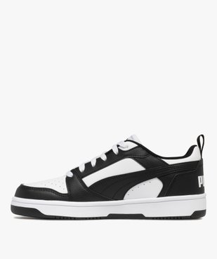 Baskets garçon bicolores style rétro Rebound V6 - Puma vue3 - PUMA - GEMO