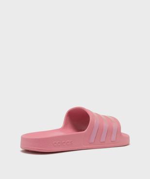 Mules de piscine Adilette Aqua à rayures irisées femme - Adidas vue4 - ADIDAS - GEMO