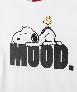 Tee-shirt fille avec motif Snoopy et paillettes - Peanuts vue2 - SNOOPY - GEMO