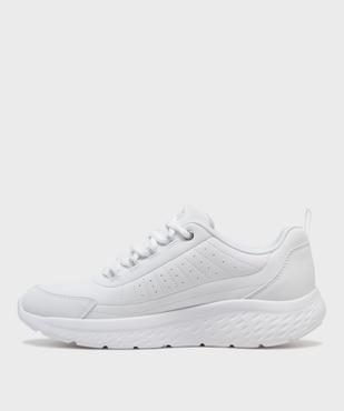 Baskets ultra légères à lacets femme - Skechers  vue3 - SKECHERS - GEMO