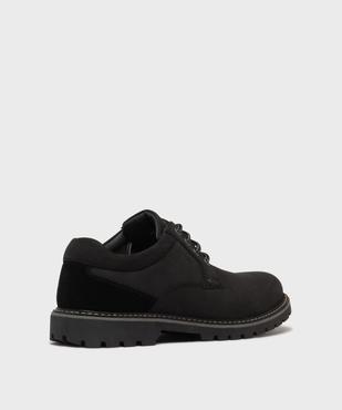 Derbies casual à semelle crantée homme - Tanéo vue4 - TANEO - GEMO