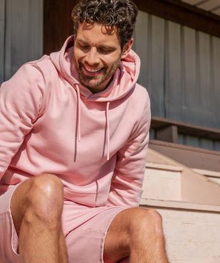 Sweat à capuche intérieur molletonné homme vue6 - GEMO 4G HOMME - GEMO