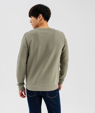 Sweat avec intérieur molletonné homme vue3 - GEMO 4G HOMME - GEMO