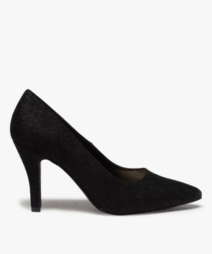 Escarpins femme unis à talon aiguille vue1 - GEMO(URBAIN) - GEMO