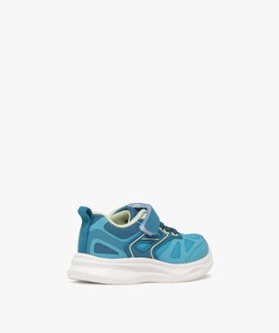Baskets bébé garçon légères running en mesh et à scratch vue4 - ATHLETIC - GEMO