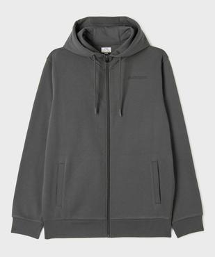 Sweat zippé à capuche en molleton douillet garçon - Kappa vue1 - KAPPA - GEMO