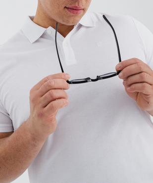 Polo à manches courtes en maille piquée homme vue13 - GEMO 4G HOMME - GEMO