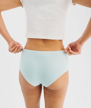 Shorty en maille côtelée femme (lot de 2) vue1 - GEMO 4G FEMME - GEMO