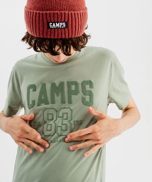 Tee-shirt manches courtes imprimé homme - Camps United vue2 - CAMPS GEMO FOR GOOD - GEMO