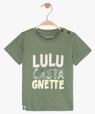 Tee-shirt bébé garçon imprimé - Lulu Castagnette vue1 - LULUCASTAGNETTE - GEMO