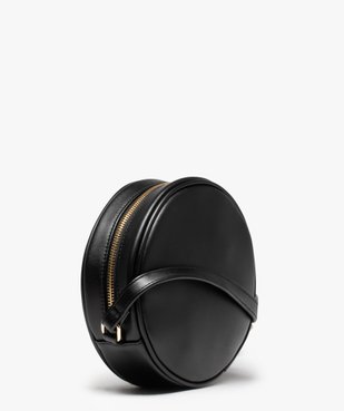Sac bandoulière femme forme ronde tissée et pailletée vue2 - GEMO (ACCESS) - GEMO