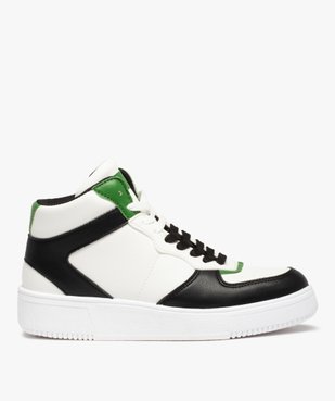 Baskets femme semi-montantes colorées à lacets vue1 - GEMO (SPORTSWR) - GEMO