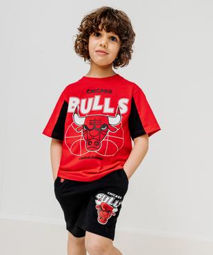 Bermuda de sport garçon - Chicago Bulls vue5 - NBA - GEMO