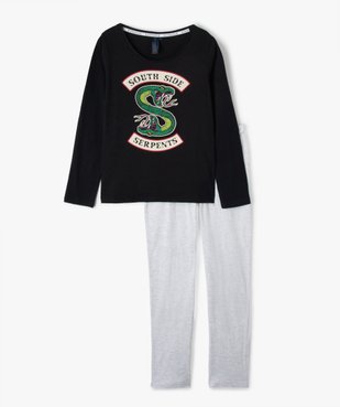 Pyjama fille en jersey South Side Serpents - Riverdale vue1 - RIVERDALE - GEMO