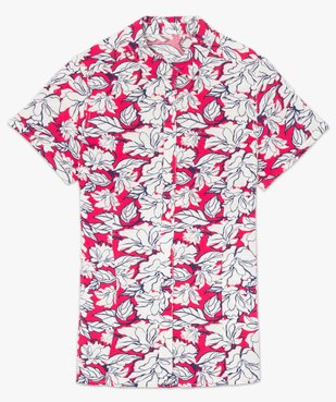 Chemise femme à manches courtes imprimée vue4 - GEMO(FEMME PAP) - GEMO