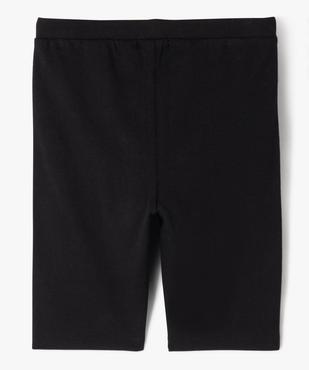 Legging long en coton stretch imprimé fille vue3 - GEMO 4G FILLE - GEMO